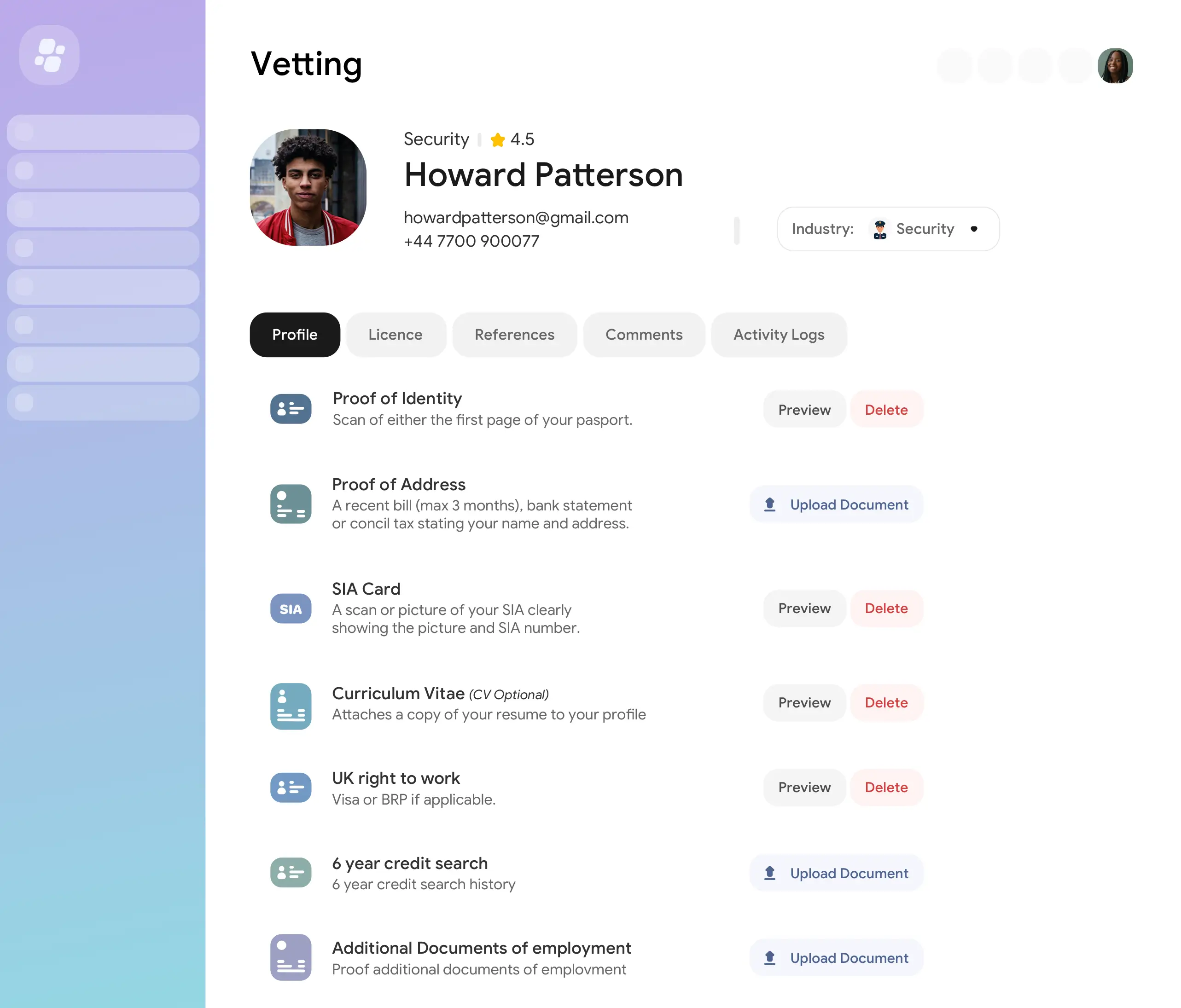 Vetting
